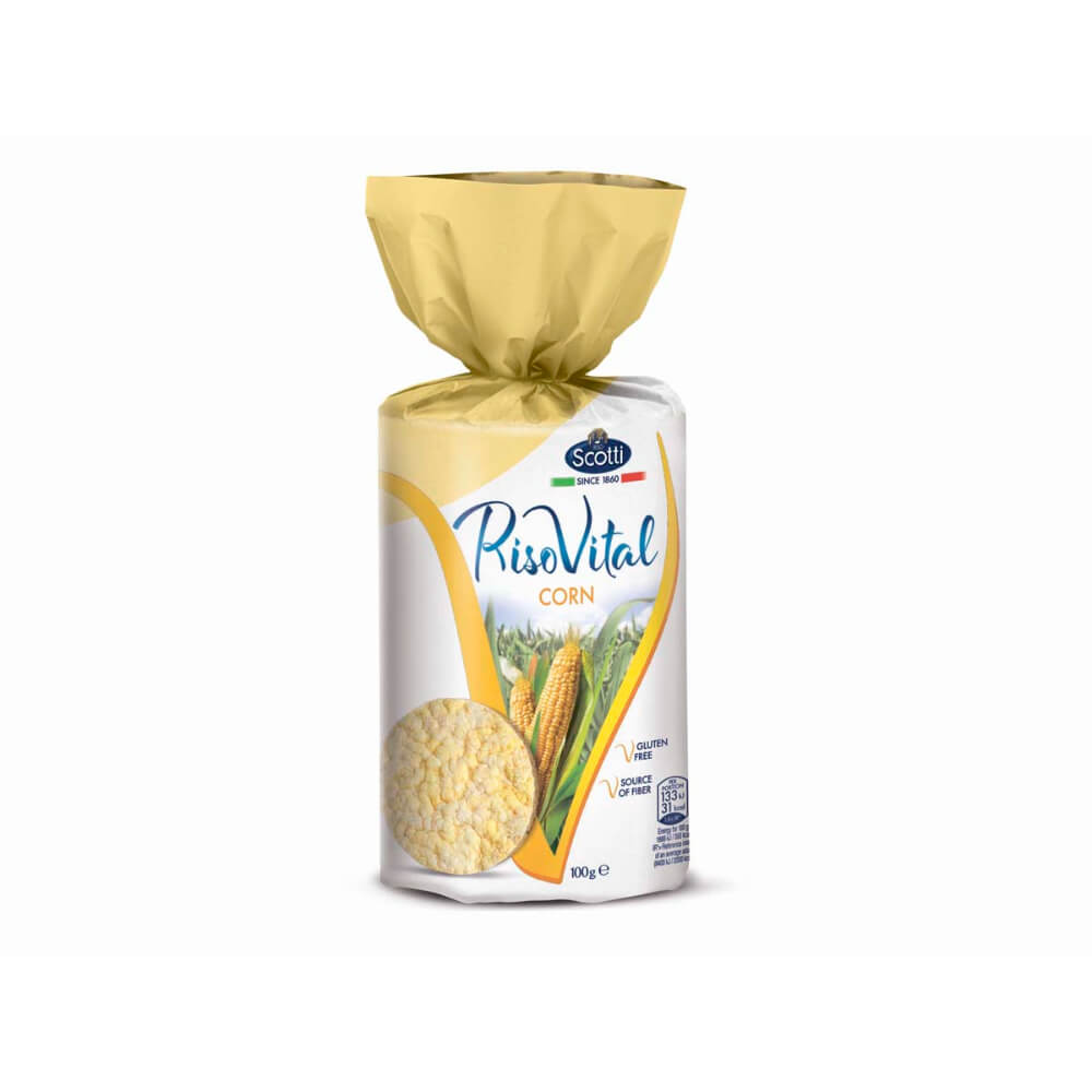 Tartine din Orez cu Porumb Riso Vital, 100g