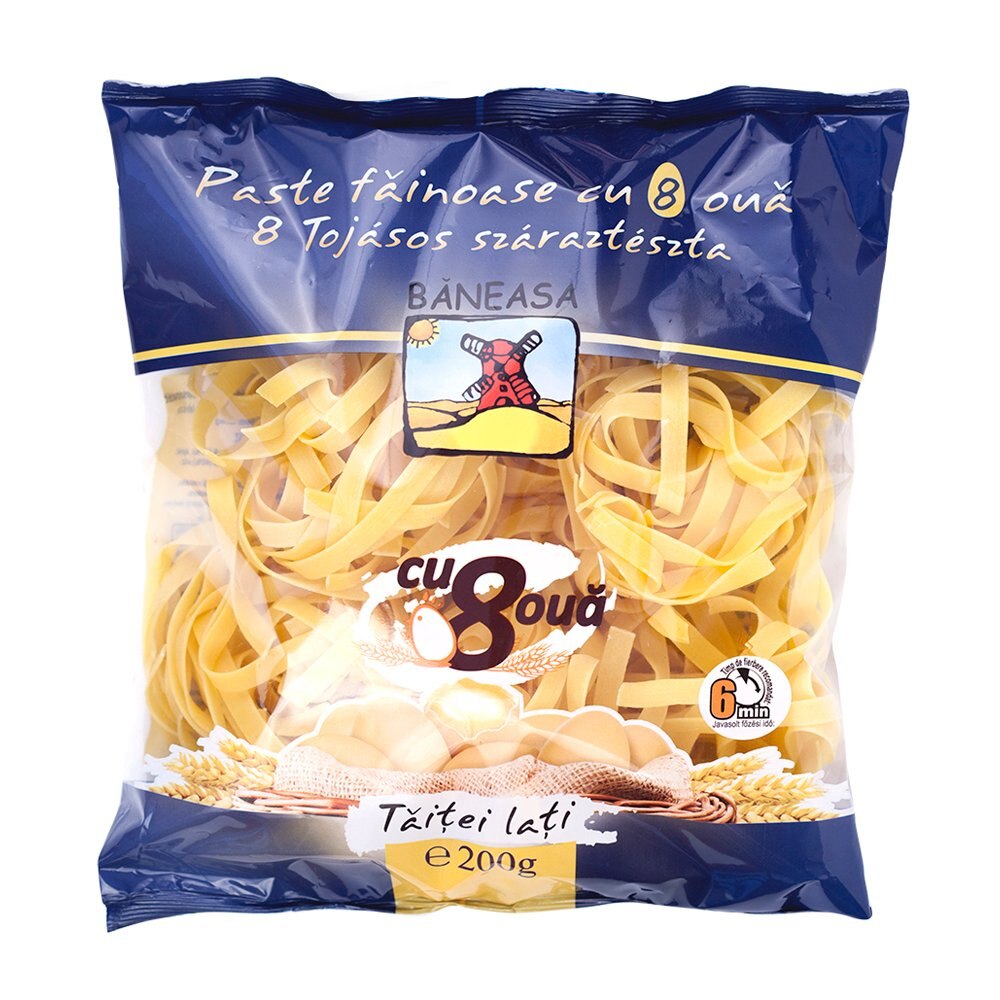 Taitei Lati cu 8 Oua Baneasa, 200 g
