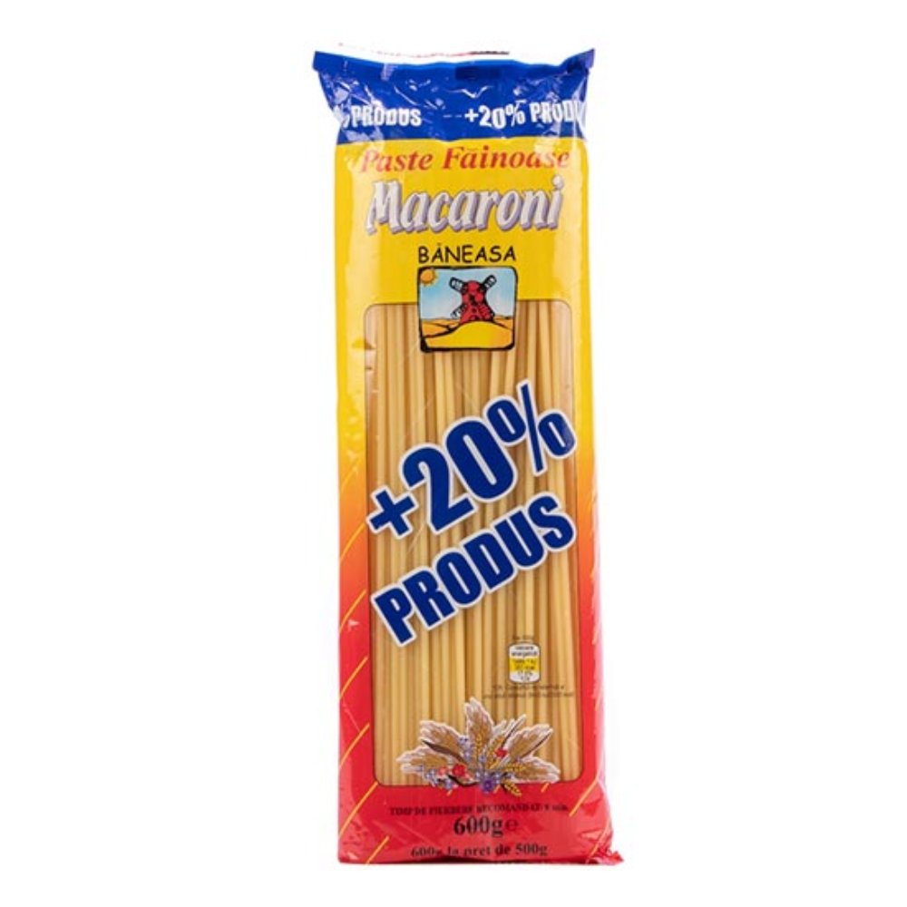 Macaroni Baneasa, 600 g