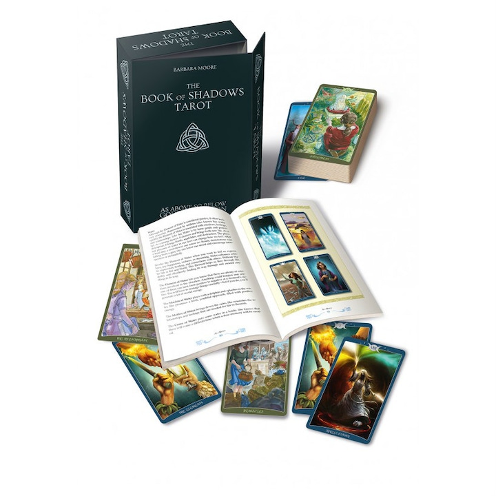 Book of Shadows Tarot Complete Set (Book + 2 Tarot Packs) - Barbara Moore