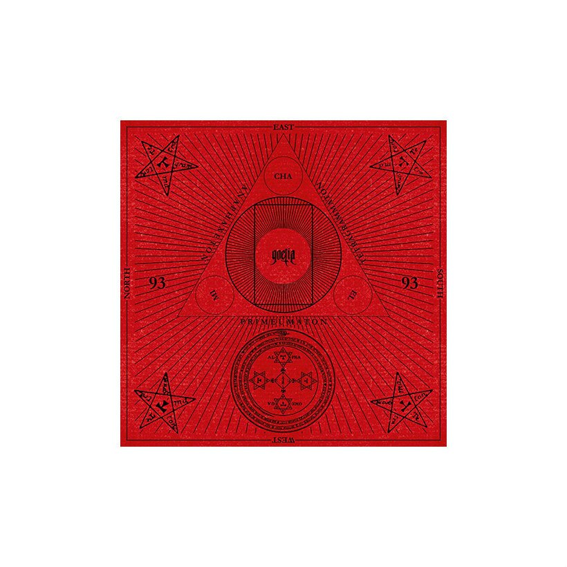 Tarot Cloth (Goetia - Red Velvet) - Fabio Listrani
