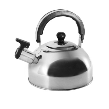 Ceainic din inox cu fluier, Elekom, Maner confortabil, 3 L, Argintiu Ceainic din inox cu fluier, Elekom, Maner confortabil, 3 L, Argintiu