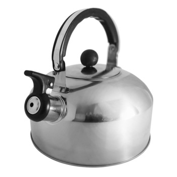 Ceainic din inox cu fluier, Elekom, 4 L, Argintiu Ceainic din inox cu fluier, Elekom, 4 L, Argintiu