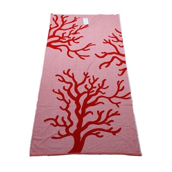 Prosop plaja , 90 x 170 , ramura rosu Prosop plaja , 90 x 170 , ramura rosu