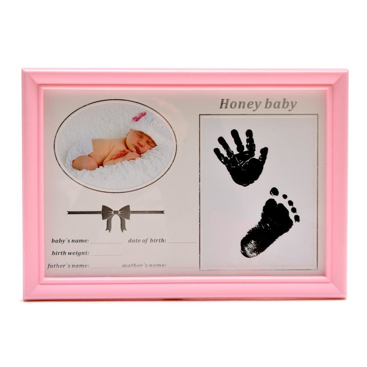 Рамка за снимки Giftshop GS-73979, PVC, розова