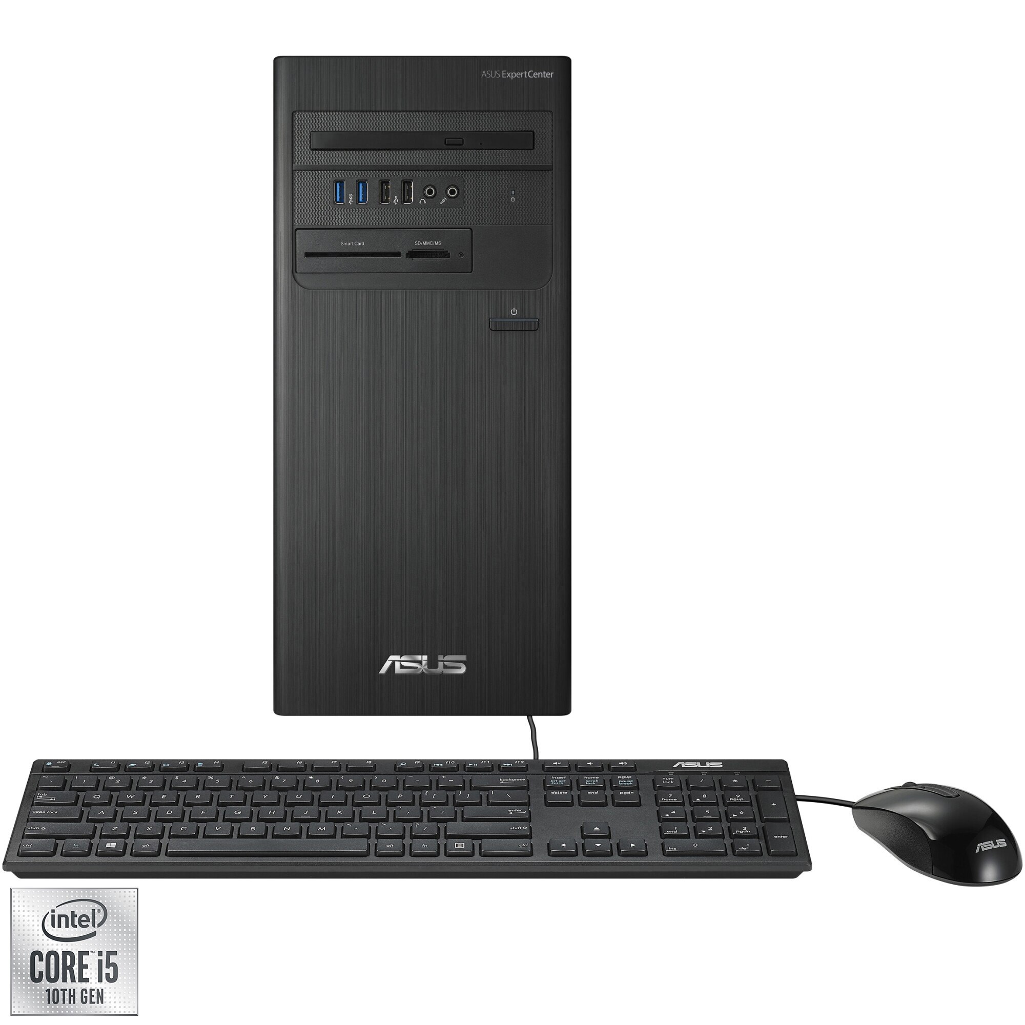 Sistem ExpertCenter D700TA cu procesor Intel® Core™ i5-10400 pana la 4.30 GHz, Comet Lake, 8GB DDR4, 512GB SSD, DVD-RW, Intel® UHD Graphics 630, Windows 10 Pro