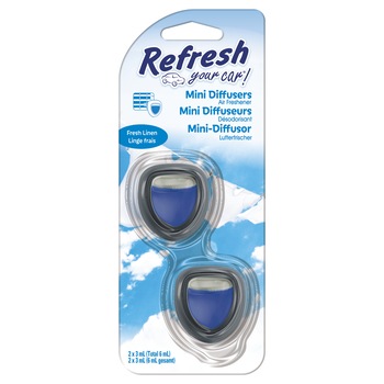 Odorizant auto mini diffuser Refresh Your Car, Fresh Linen, 2 x 3ml Odorizant auto mini diffuser Refresh Your Car, Fresh Linen, 2 x 3ml