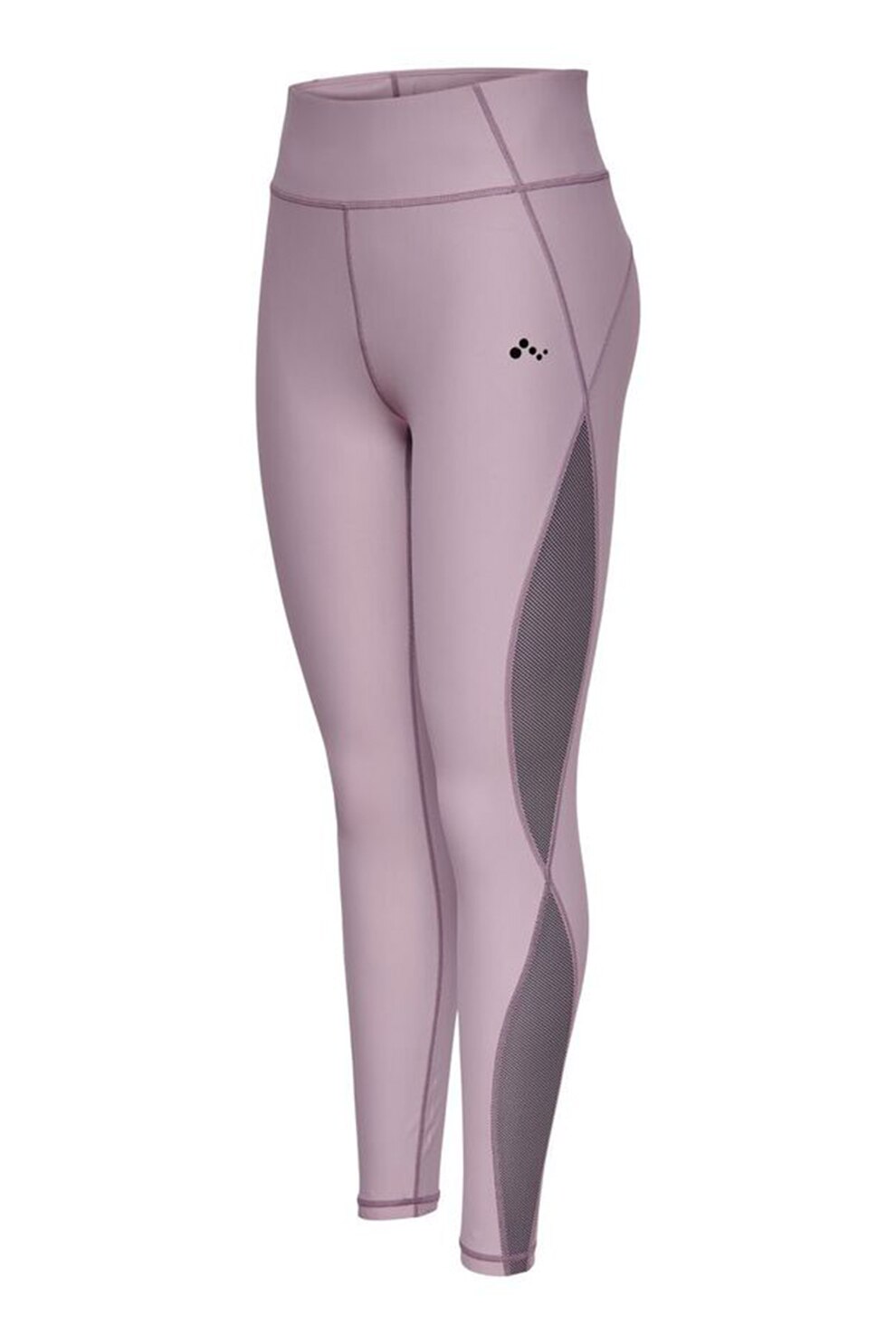 Only Play, Colanti cu talie inalta, adecvati pentru fitness, Roz prafuit, XL