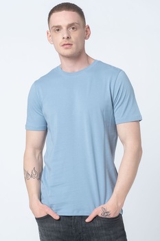 Jack&Jones, Set de tricouri din bumbac organic - 5 piese, Multicolora Jack&Jones, Set de tricouri din bumbac organic - 5 piese, Multicolora