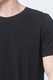 Jack & Jones, Set de tricouri din bumbac organic - 5 piese, Alb/Negru/Bleumarin, M