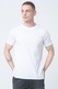 Jack & Jones, Set de tricouri din bumbac organic - 5 piese, Alb/Negru/Bleumarin, M