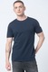 Jack & Jones, Set de tricouri din bumbac organic - 5 piese, Alb/Negru/Bleumarin, M