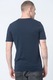 Jack & Jones, Set de tricouri din bumbac organic - 5 piese, Alb/Negru/Bleumarin, M