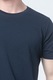 Jack & Jones, Set de tricouri din bumbac organic - 5 piese, Alb/Negru/Bleumarin, M