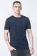 Jack & Jones, Set de tricouri din bumbac organic - 5 piese, Alb/Negru/Bleumarin, M