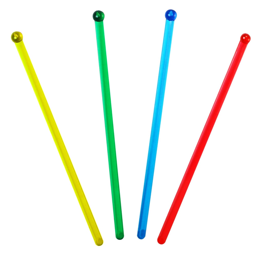 Set 10 Betisoare plastic cocktail multicolor, Radar 5320