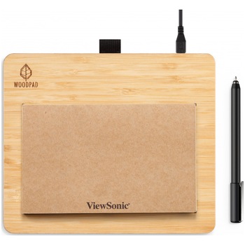 Tableta grafica ViewSonic WoodPad Paper, 7.5 Tableta grafica ViewSonic WoodPad Paper, 7.5