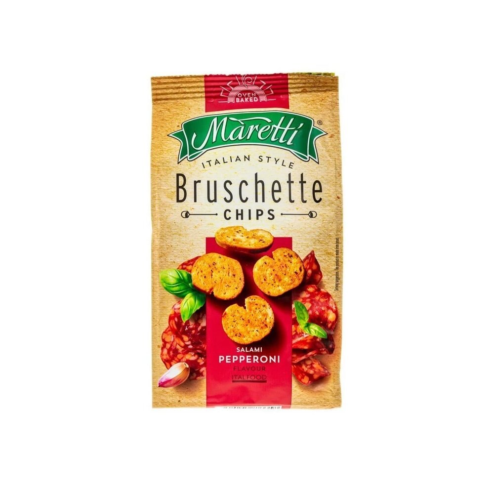 Bruschette Maretti cu Aroma de Salami Pepperoni, 70 g