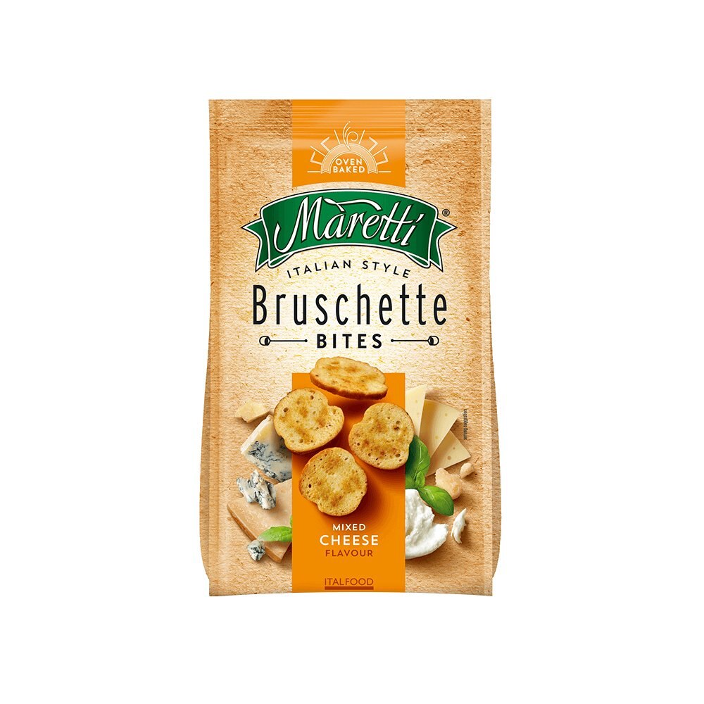 Bruschette Maretti cu Aroma de Branza, 70 g