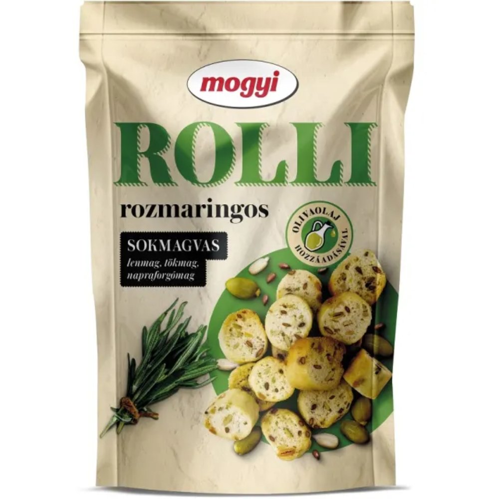 Crutoane cu Aroma de Rozmarin Rolli Mogyi, 90 g