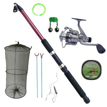Pachet lanseta telescopica Diamant alb 2.7 m, mulineta FS 5000, juvelnic, suport u si v, bambina, clopotel, fir 100 m, montura crap, putere de aruncare 40-80 g Pachet lanseta telescopica Diamant alb 2.7 m, mulineta FS 5000, juvelnic, suport u si v, bambina, clopotel, fir 100 m, montura crap, putere de aruncare 40-80 g