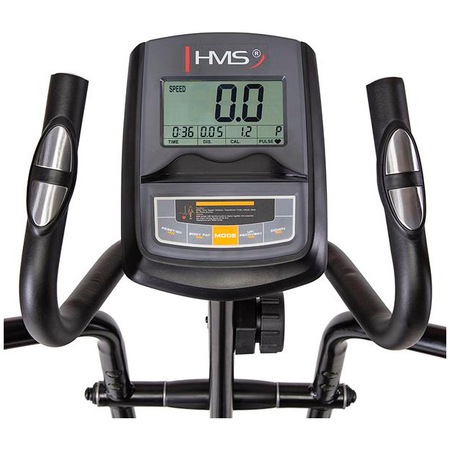Bicicleta fitness eliptica HMS H6504, pliabila, volanta 8kg, greutate maxima utilizator 110 kg