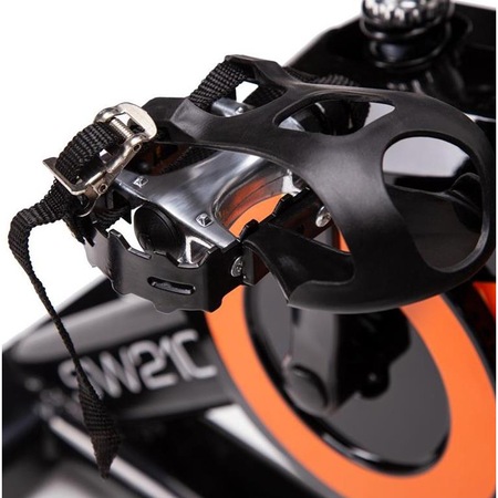 Bicicleta spinning HMS SW2102, volanta 15 kg, greutate maxima utilizator 120 kg