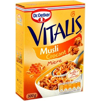 Musli Crocant cu Miere Dr. Oetker Vitalis, 300 g Musli Crocant cu Miere Dr. Oetker Vitalis, 300 g