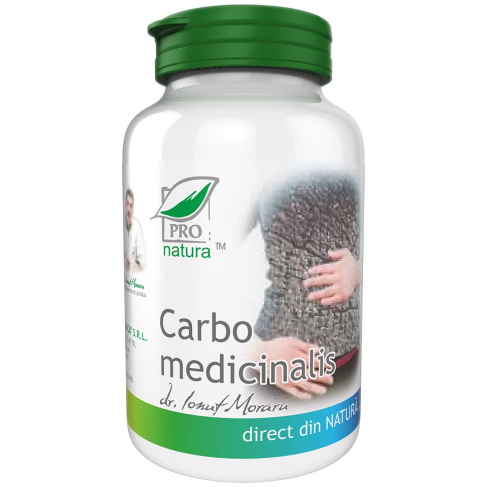 Carbo Medicinalis 60 cps Pro Natura