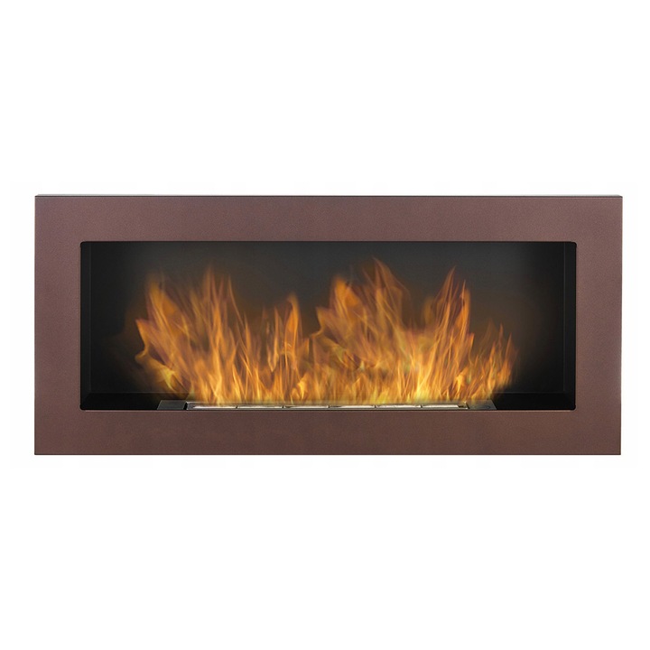 Камина на биоетанол GMT Infinity, 900 х 400 мм, Бронзов Мат