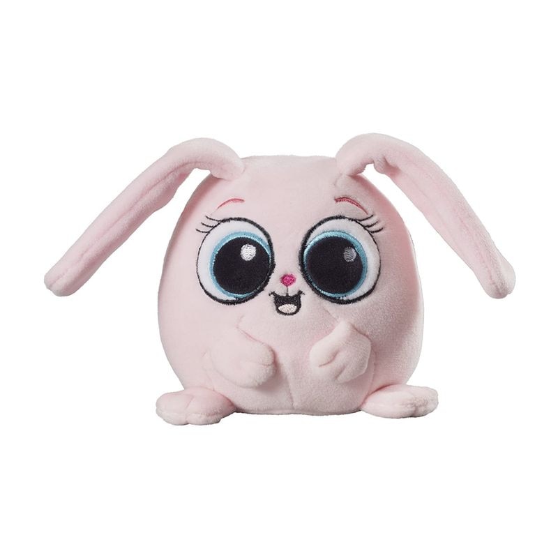 Iepuras De Plus Roz Bauer 10 cm