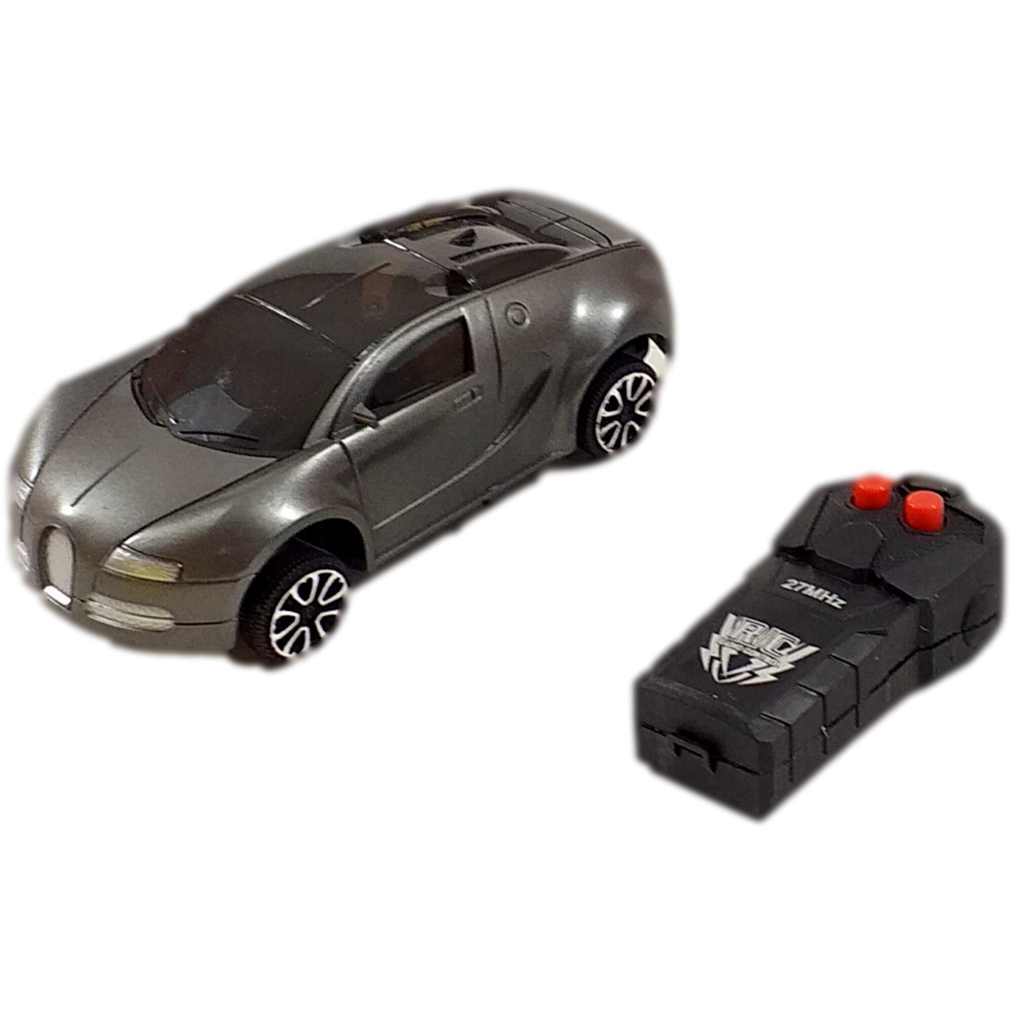 Masinuta RC cu telecomanda, sunete si lumini, neagra