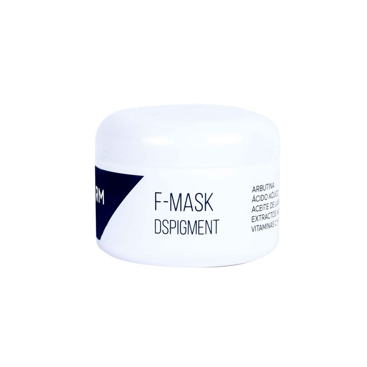 Masca faciala, Finaderm Cosmetics, anti pigmentare, 100 ml