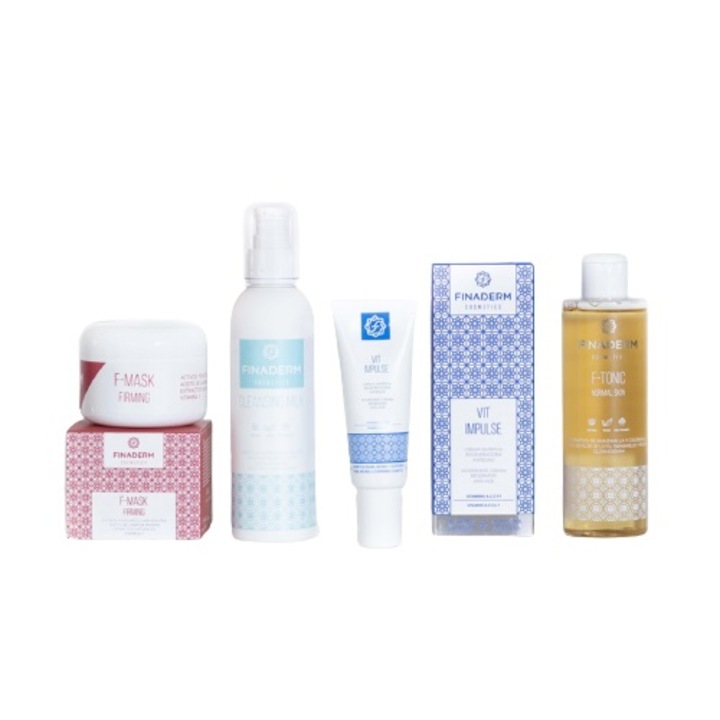 KIT Anti-Age, Finaderm Cosmetics, anti-imbatranire
