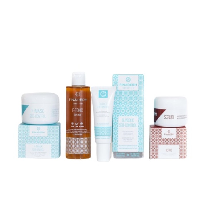 Kit Seb-Control, Finaderm Cosmetics, anti sebum