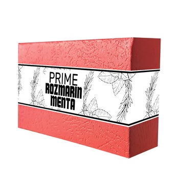 Sapun natural Prime cu rozmarin si menta 70g Sapun natural Prime cu rozmarin si menta 70g