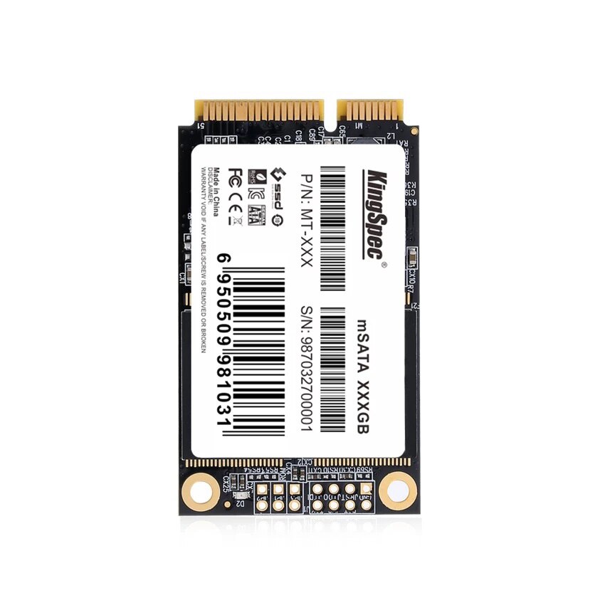 SSD KingSpec mSata, Sata 3, 50 x 30 mm, 2 Tb