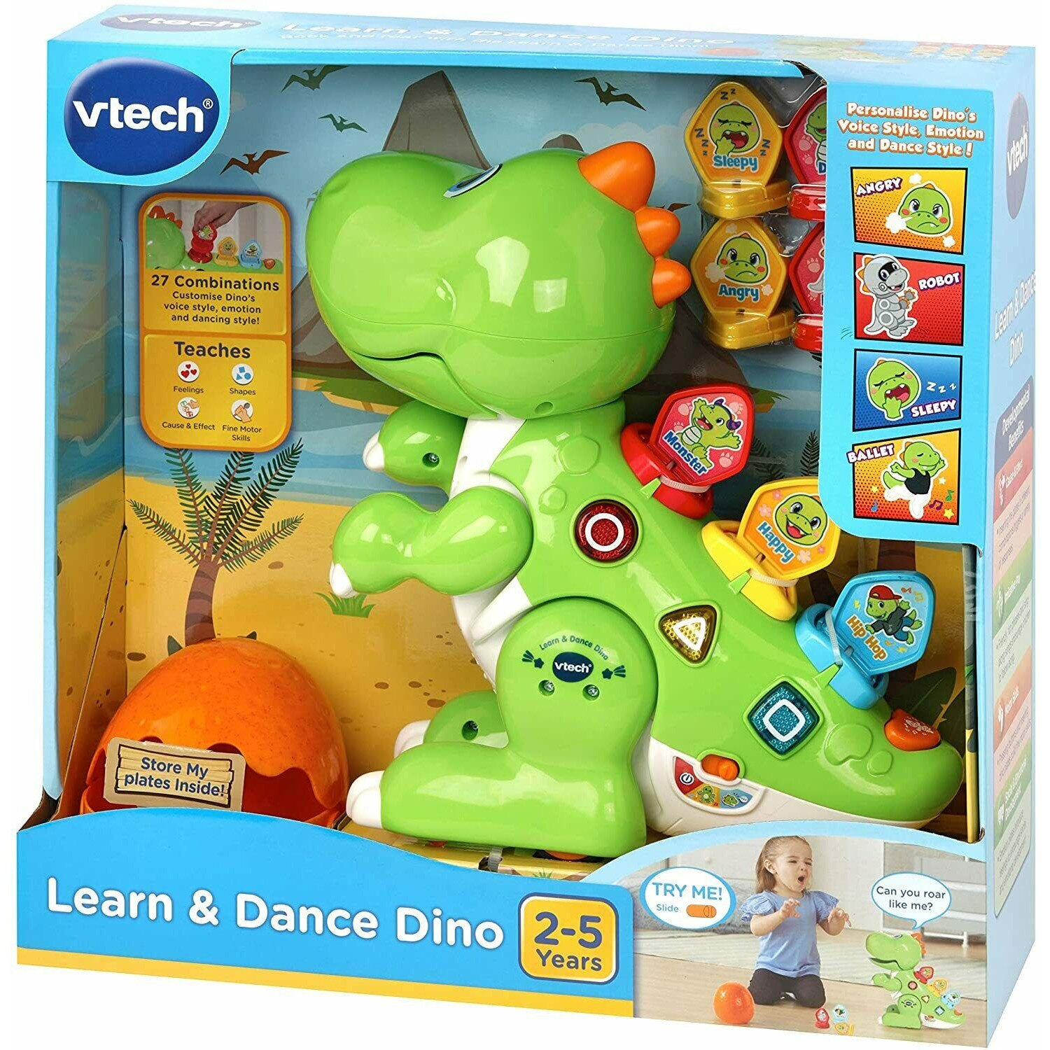 Jucarie interactiva Vtech Dino dansator