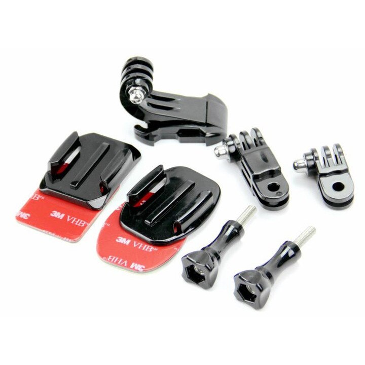 Set de accesorii pentru camera, TimeTrade, GoPro Hero9 Hero8 Hero7 Hero6 Hero5, negru