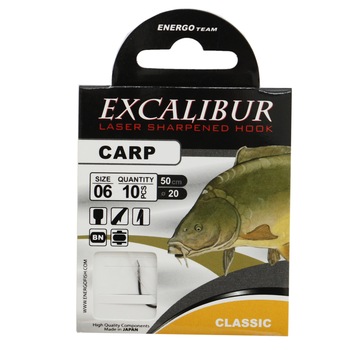 Carlige Legate Energo Team Excalibur Carp Classic Bn Nr 6 Carlige Legate Energo Team Excalibur Carp Classic Bn Nr 6
