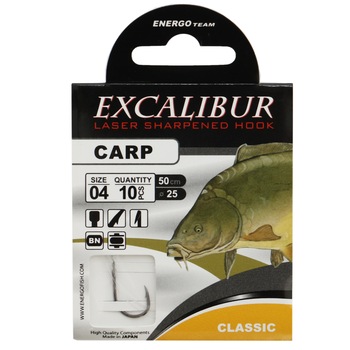 Carlige Legate Energo Team Excalibur Carp Classic Bn Nr 4 Carlige Legate Energo Team Excalibur Carp Classic Bn Nr 4
