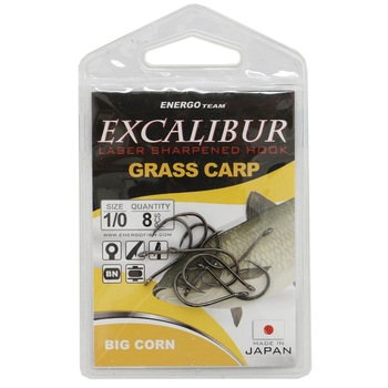 Carlige Energo Team Excalibur Big Corn Ns Nr 1/0 Carlige Energo Team Excalibur Big Corn Ns Nr 1/0