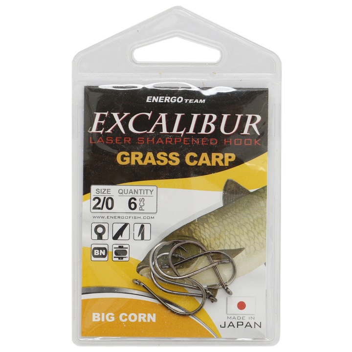 Carlige Energo Team Excalibur Big Corn Ns Nr 2/0