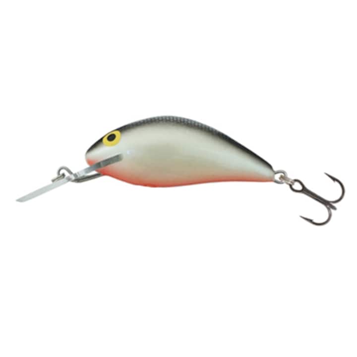 Vobler Salmo Hornet H2S, Grey Silver, 2cm, 1.5g