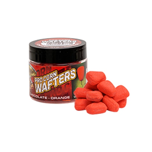 Momeala Benzar Mix Pro Corn Wafters, Chocolate-Orange, Flu