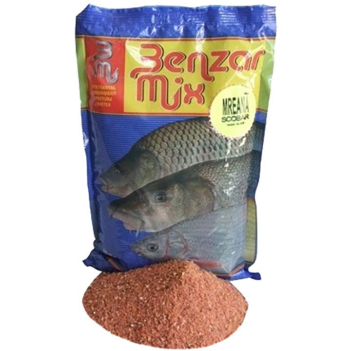 Benzar Mix Etetőanyag, speciális Hekk, Scobar, Mreana, 3kg