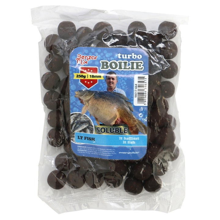 Boilies Benzar Turbo Solubile Boilie 250g 18mm FAINA PESTE