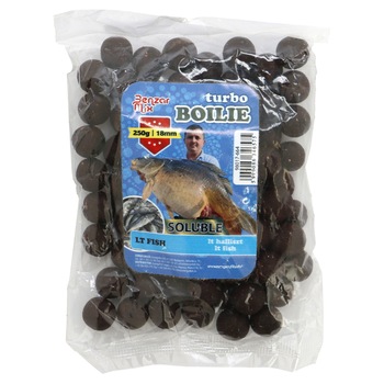 Boilies Benzar Turbo Solubile Boilie 250g 18mm FAINA PESTE Boilies Benzar Turbo Solubile Boilie 250g 18mm FAINA PESTE