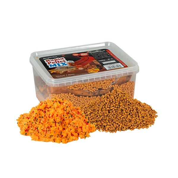 Peleti Benzar Mix Pellet Pack 2 in 1 Ciocolata-Portocale, 1200gr