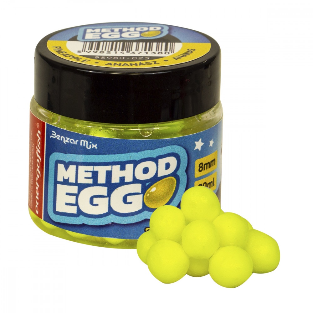 Benzar Method Egg 8mm Ananas, 30ml, Yellow